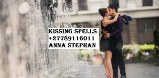 Kissing spells