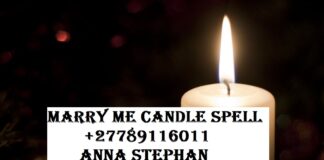 Marry me candle spell